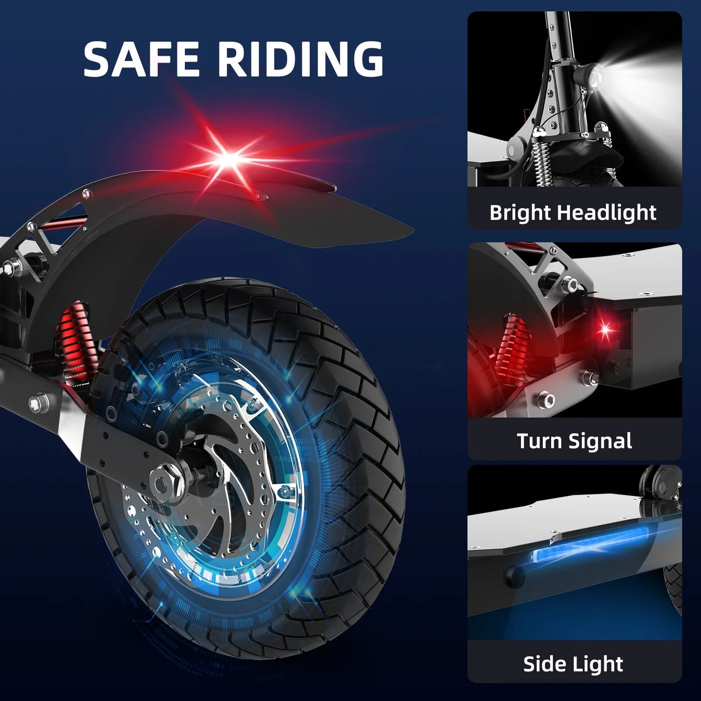 AJOOSOS X750 Pro Electric Scooter Adults, 40 Mph Maximum Speed, 40 Miles Long Range