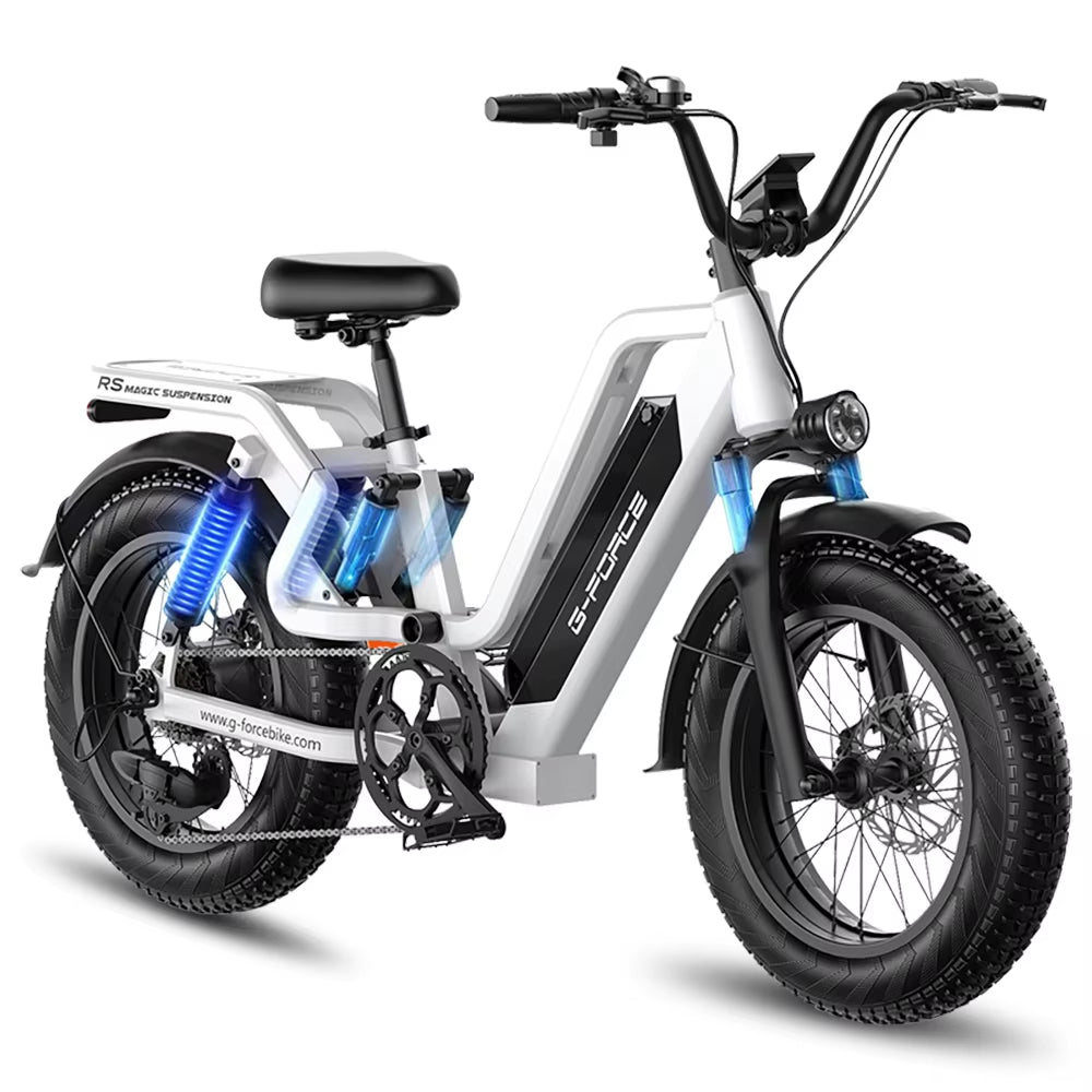 G-FORCE 1300W Adult City Commuting Road Electric Bicycle 48V15AH Batte – PLETTRO
